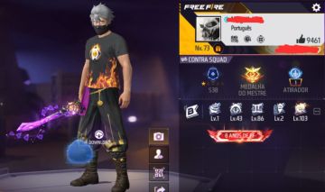 Conta de free fire rara (preço negociável)