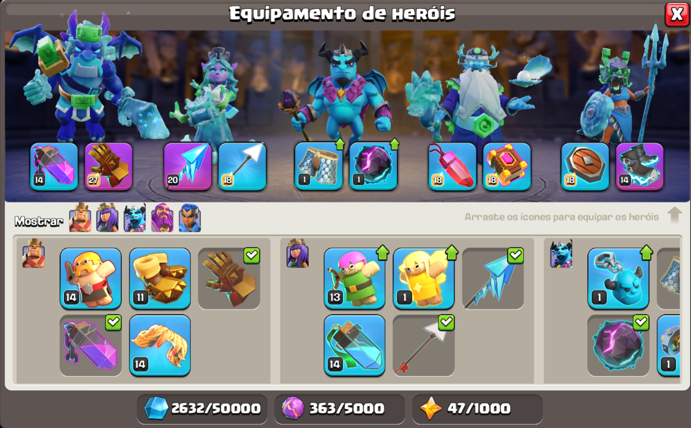 CV 17 SEMIFULL || 15 PAISAGENS || DEFESAS BEM EVOLUIDAS