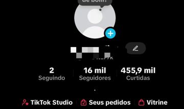 CONTA DE TIK TOK COM 16K DE SEGUIDORES BRASILEIROS