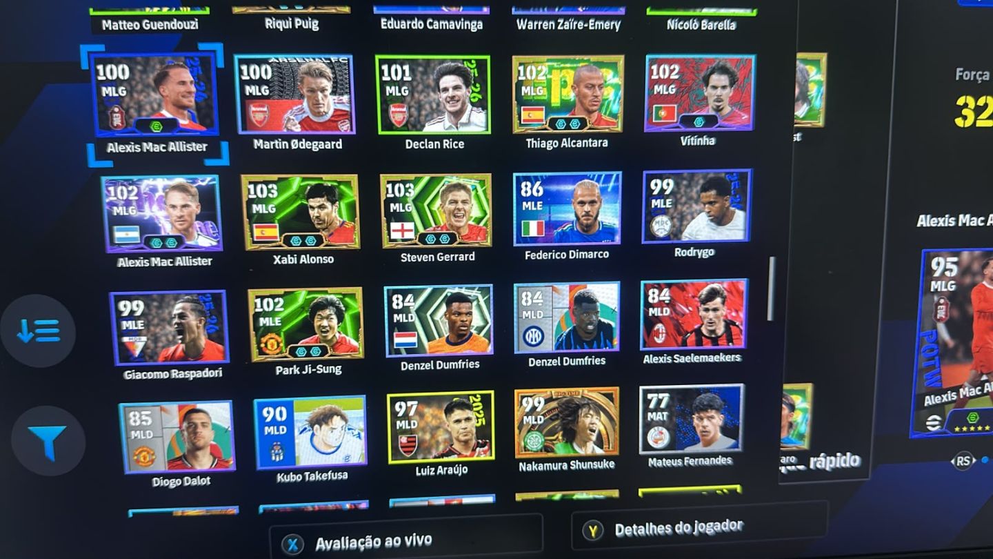 Conta Efootball Steam 3277 de Força