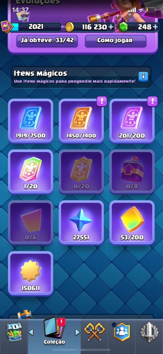 Conta clash royale 2017, full gemada, full acesso