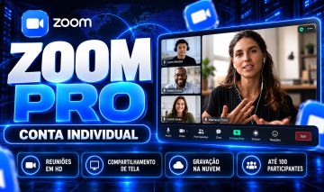 Zoom Meet Pro Individual | Acesso Premium