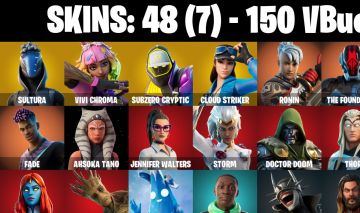 48 Skins | Jun-hwan Sultura | Vivi Chroma | Subzero Cryptic | Cloud Striker