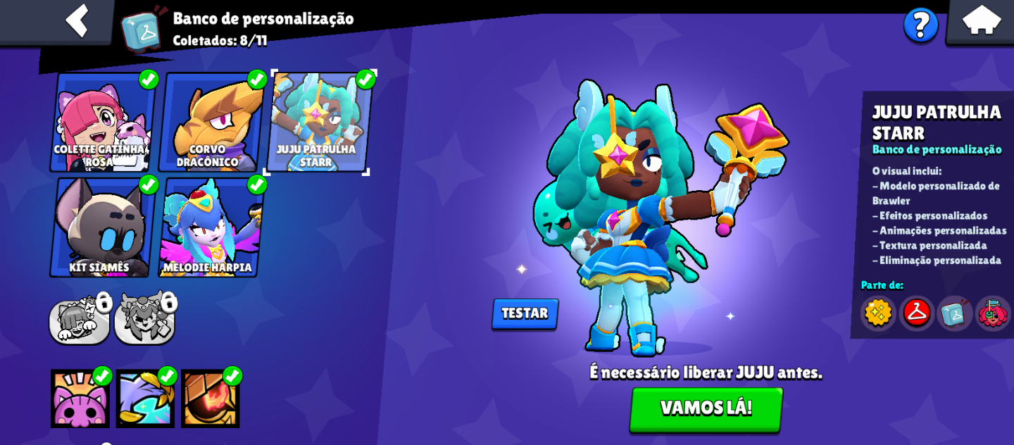 Brawl Stars Brawlers Conta em promoção