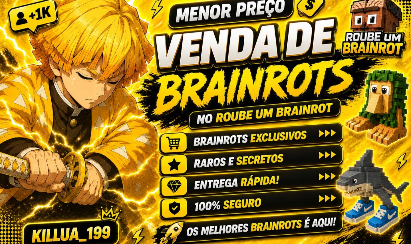 BRAINROTS BONS NO ROUBE UM BRAINROT