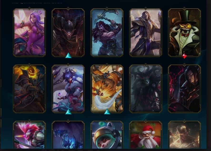 CONTA LOL BR ANTIGA | 152 SKINS | PLATINA | 20K EA