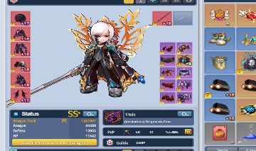 Conta de Grand Chase com todos itens do Meta atual