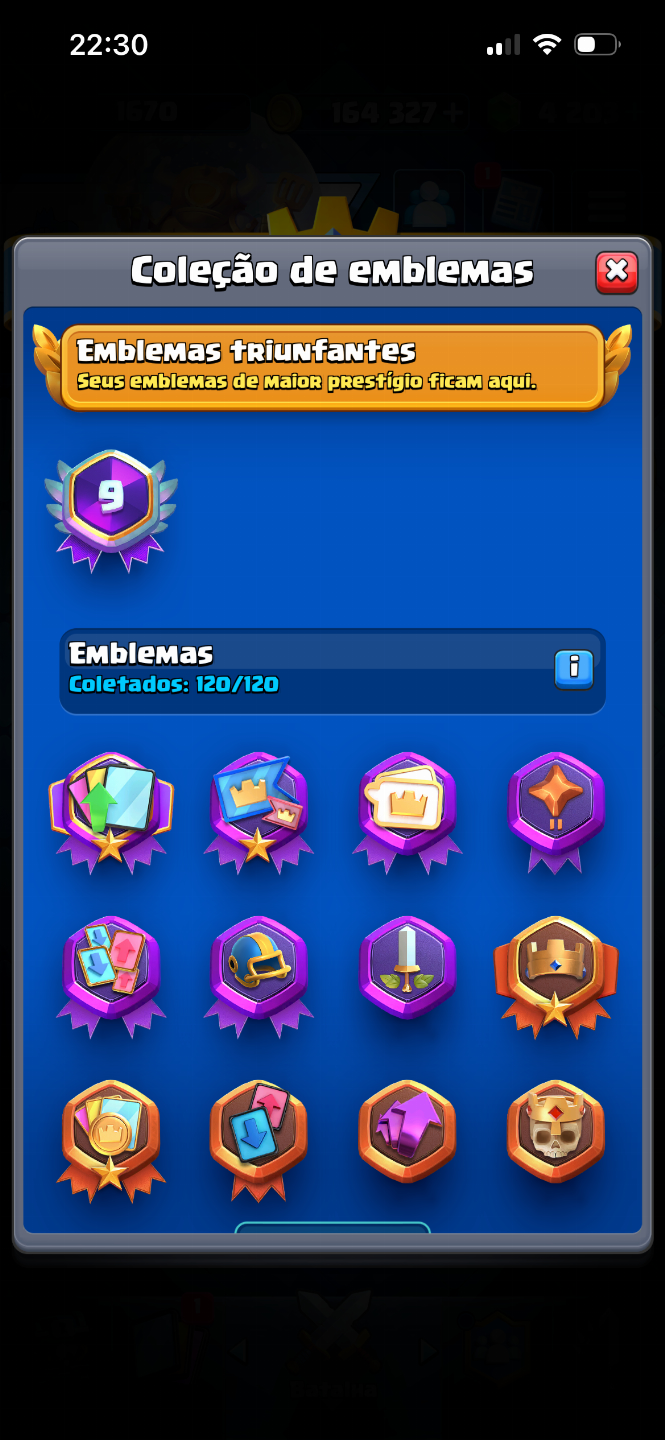 CONTA DE CLASH ROYALE LVL 16 9 ANOS