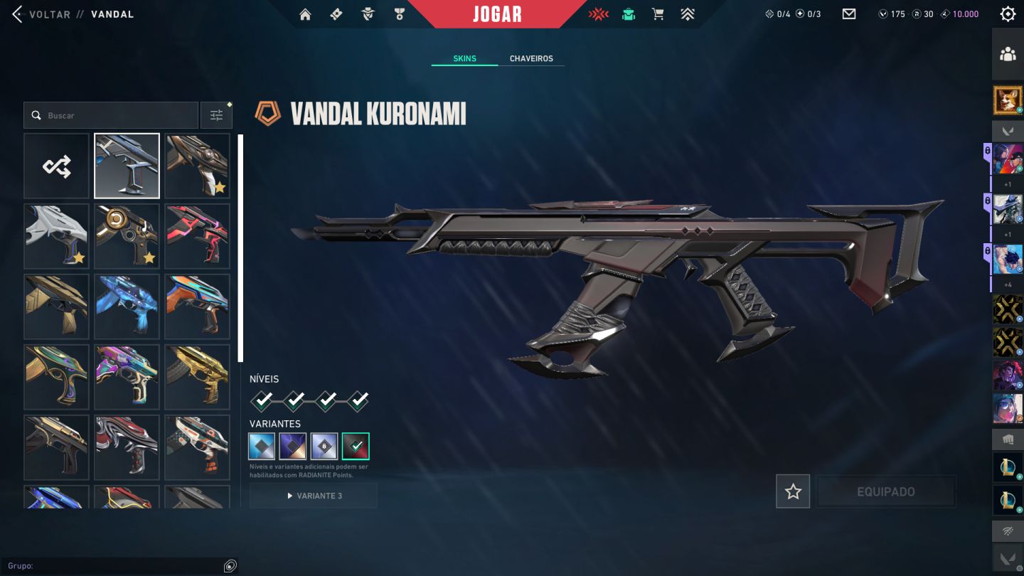 CONTA DE VALORANT +DE 5K GASTO NIVEL 355 UNICO DONO FULL ACESSO