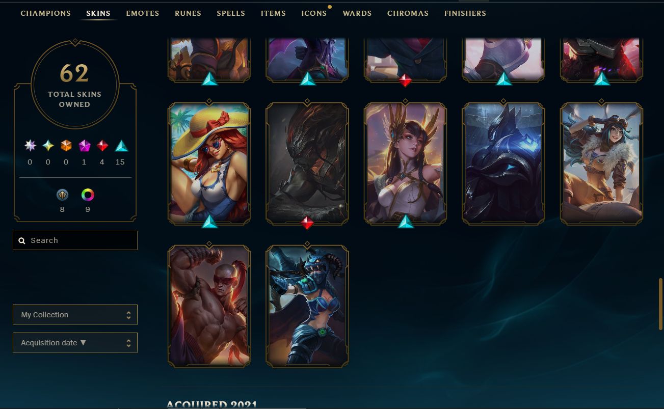 Conta Diamante 4 71% Winrate