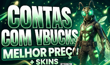 FORTNITE / CONTAS COM VBUCKS / COMPLETAS