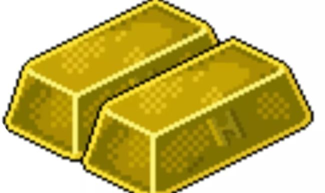 BARRA DE OURO HABBO HOTEL QTD