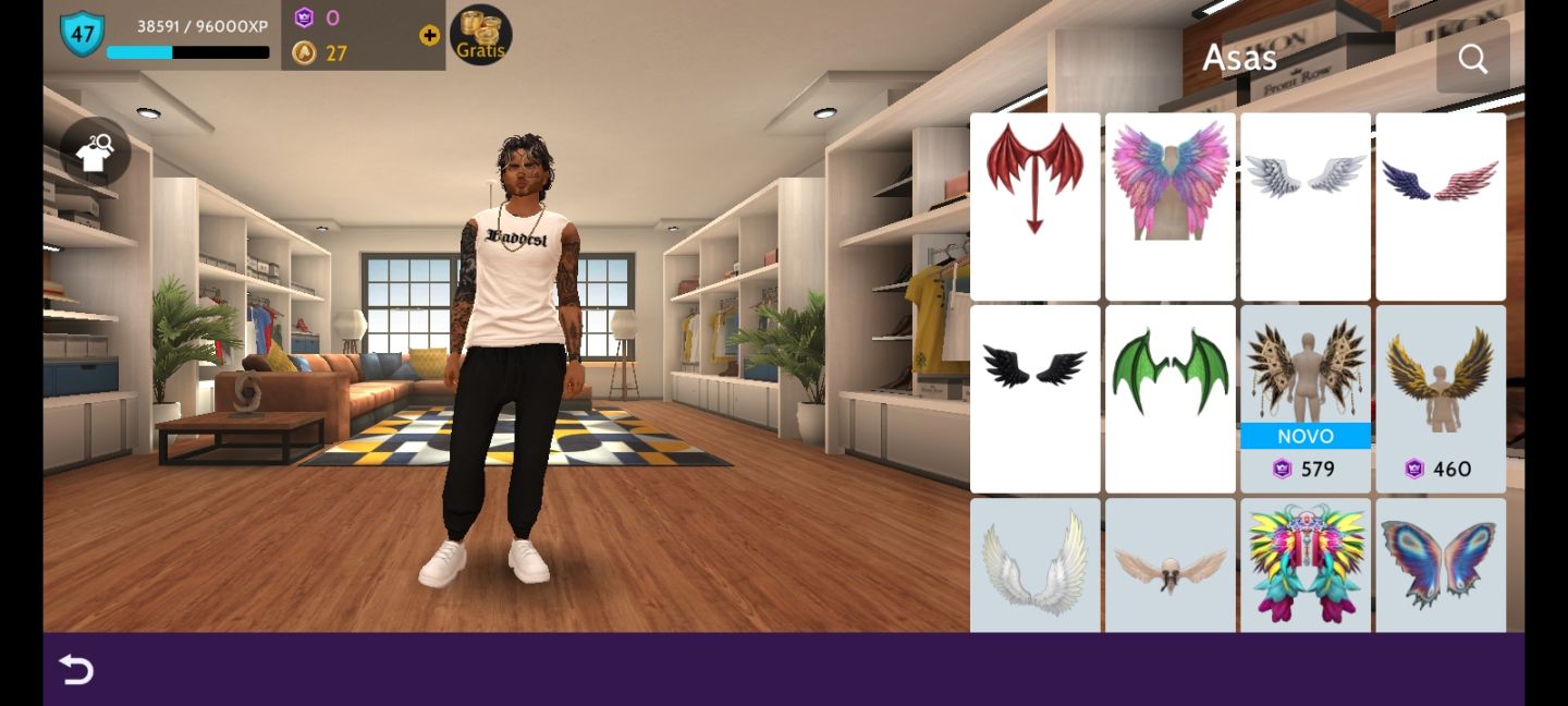 Conta de Avakin Life