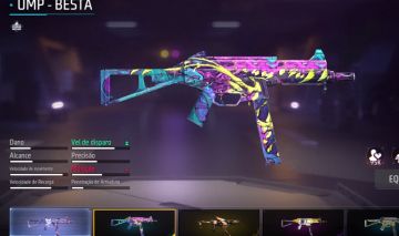 CONTA DE FREE FIRE GEMADA COM UMP ROXA