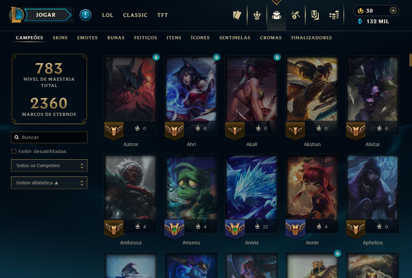 Lv 706 / 2017 / 363 SKINS / quase 2kk swain