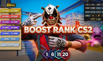 BOOST RANK CS2 (Braço Direito, Especial ou Competitivo)