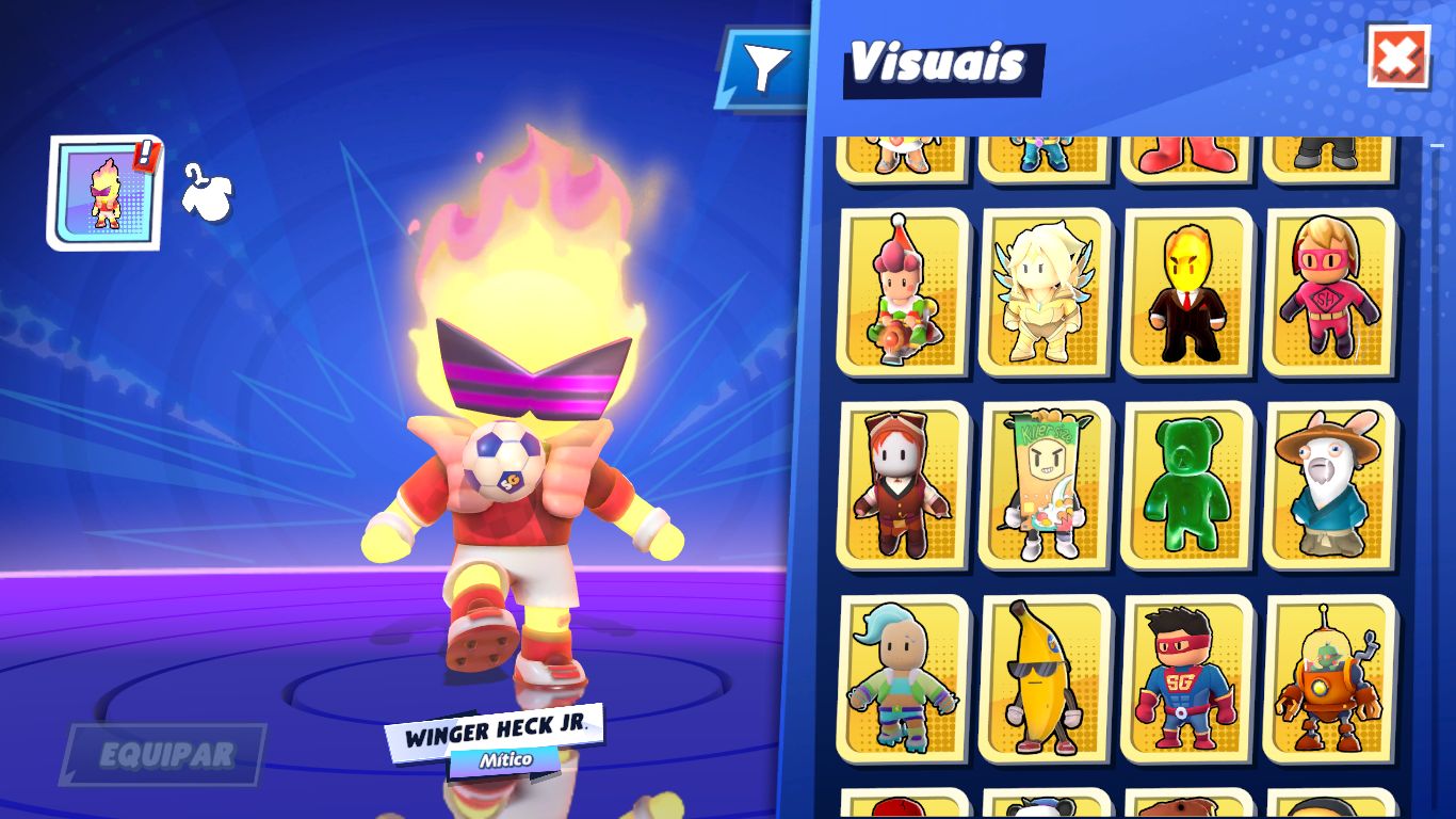 Conta stumble guys antiga com passe vitalício!