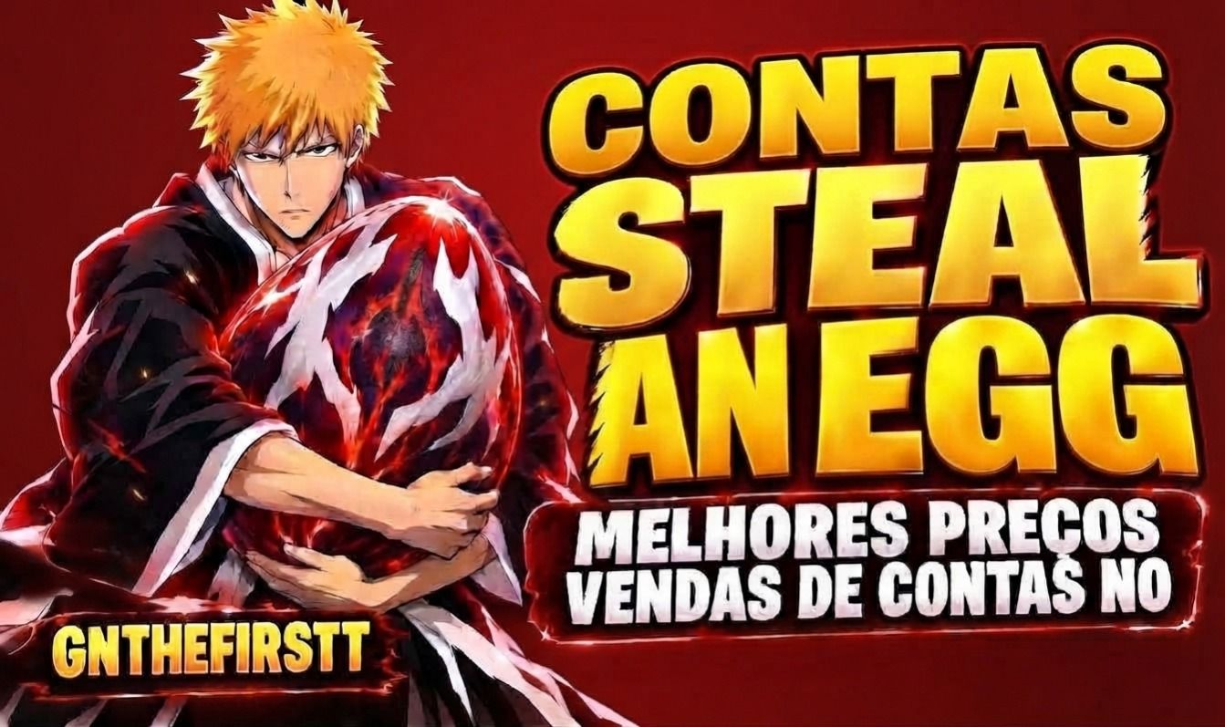 CONTAS STEAL AN EGG/ROUBE UM OVO - MELHORES PREÇOS!