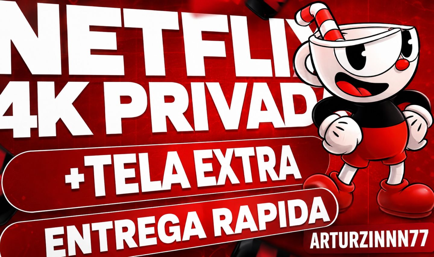 NETFLIX 4K - TELA COMPARTILHADA POR 30 e 14 DIAS + BRINDE! [ENTREGA RÁPIDA]