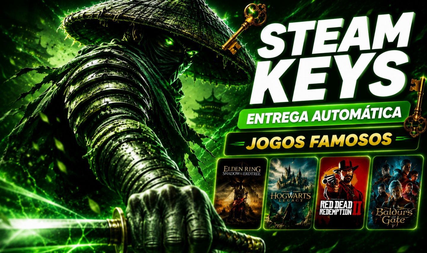 STEAM KEY + 2 BRINDES - RANDOM / jogos FAMOSOS / Acima de R$200,00