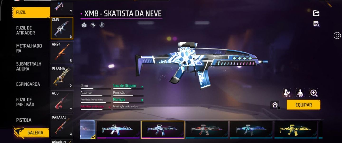 Ff +482 Peitas | Xm8 e Ump Att | Lvl.74 Gemada | Criada em 2018