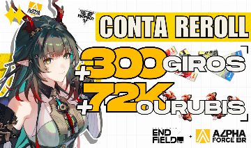 [80% OFF] ARKNIGHTS: ENDFIELD | Contas Reroll com +72.000 OURUBIS
