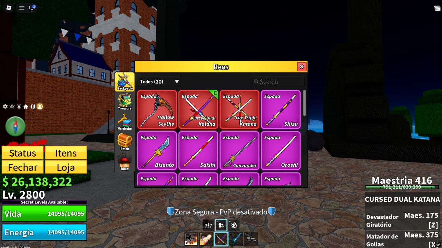 LEVEL MAX + DOUGH V2 + CDK + TTK + FOICE SAGRADA + SKULL GUITAR