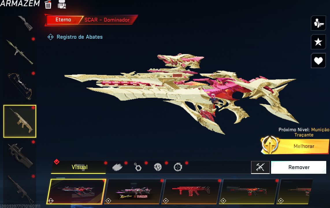 CONTA BLOODSTRIKE com 3 XTREME, 3 EVO + ETERNAS