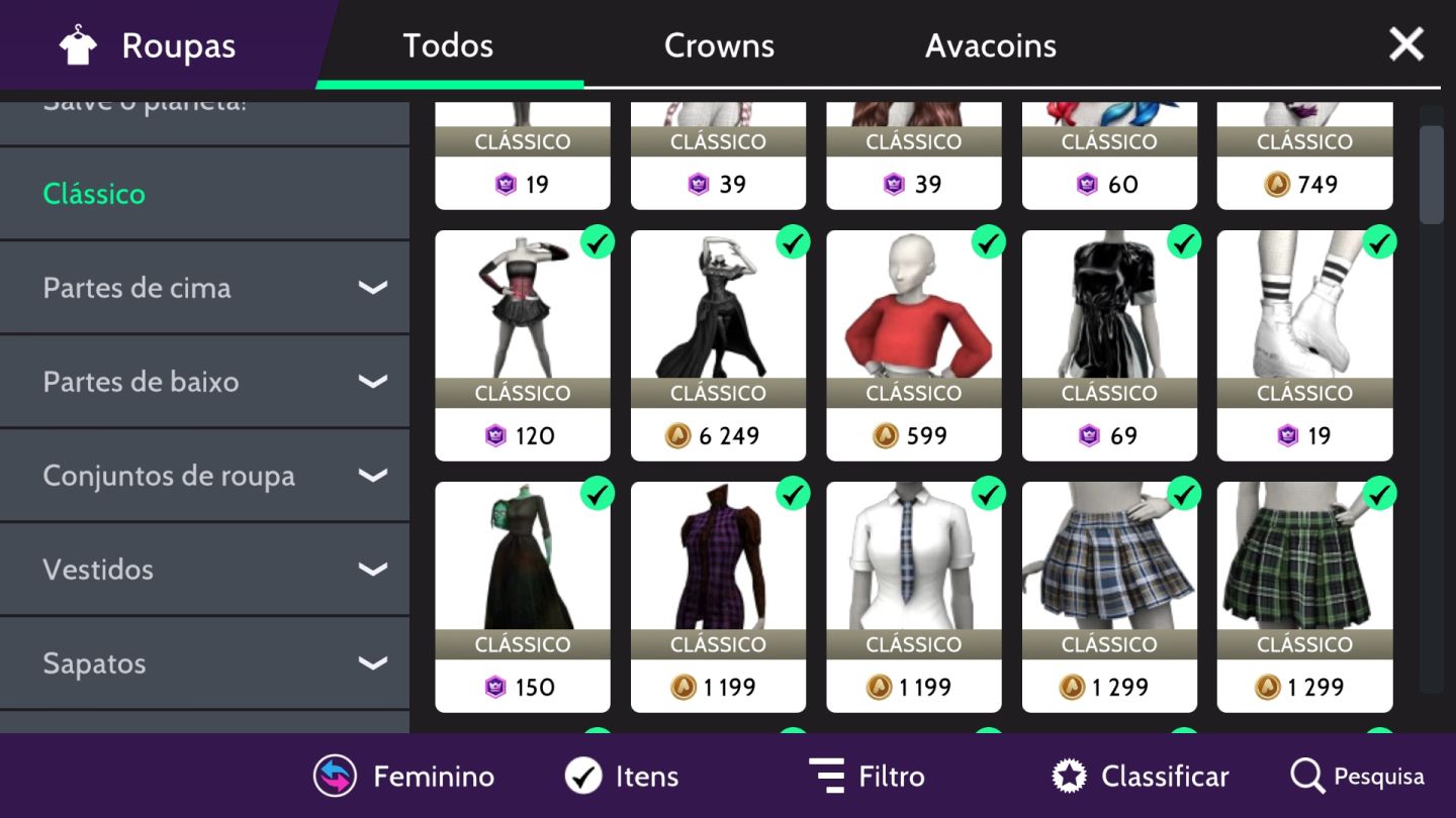CONTA AVAKIN DE 8 ANOS A VENDA NIVEL 41