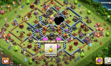 Duas Conta de clash of clans cv17 e CV 15 top!