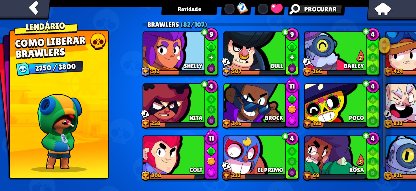 Conta Brawl Stars a venda 24k de troféus