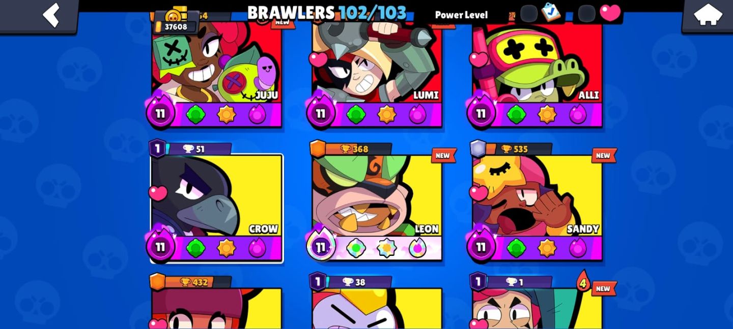 Conta Brawl Stars | 38K Trofeus | Pra sair rapido