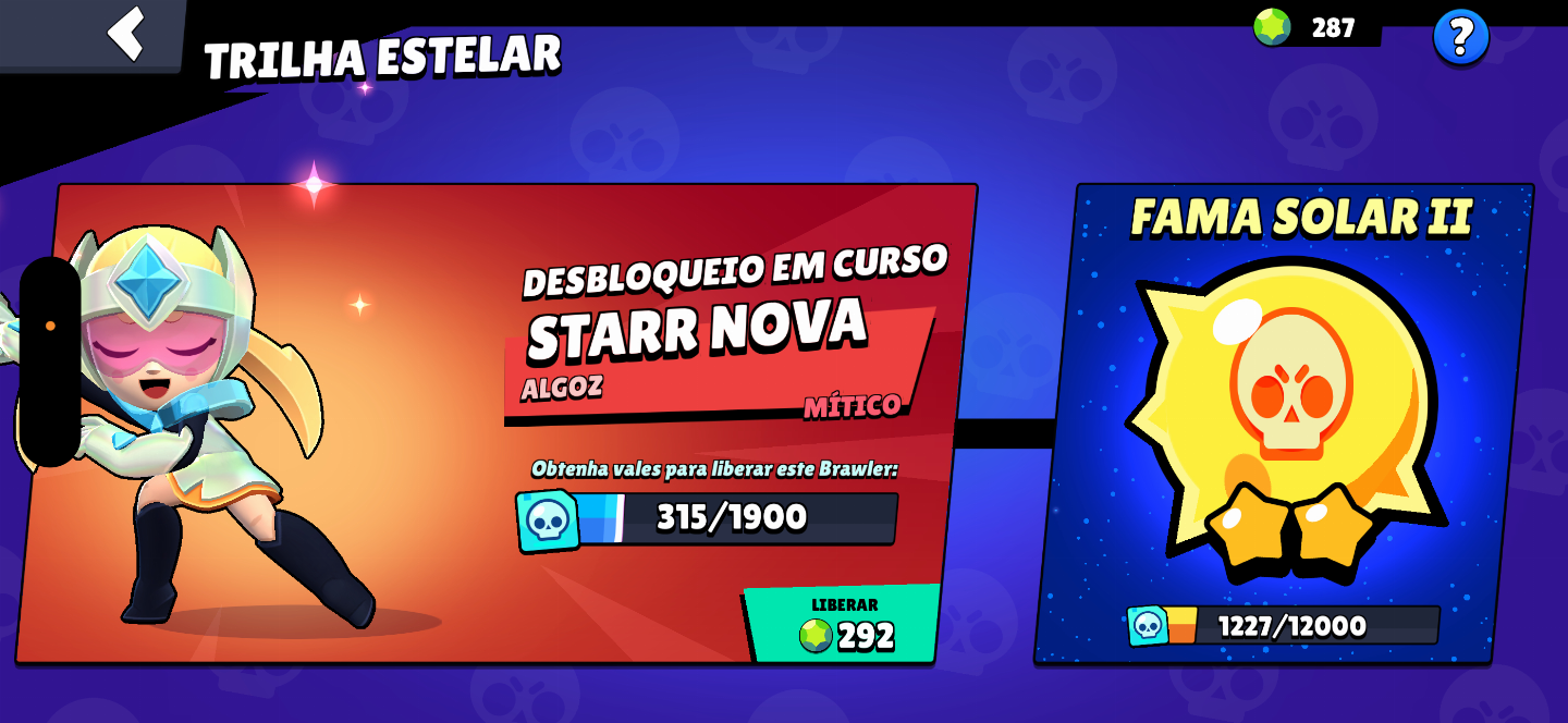 Conta de Brawl stars com 55k de troféus