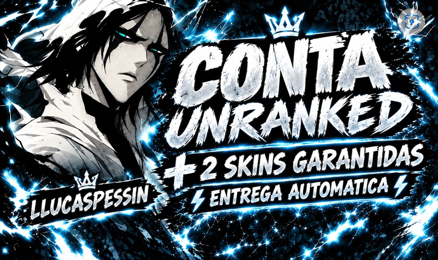 CONTA LEAGUE OF LEGENDS - UNRANKED - LEVEL E SKINS DESCRITOS