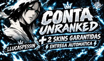 CONTA LEAGUE OF LEGENDS - UNRANKED - LEVEL E SKINS DESCRITOS