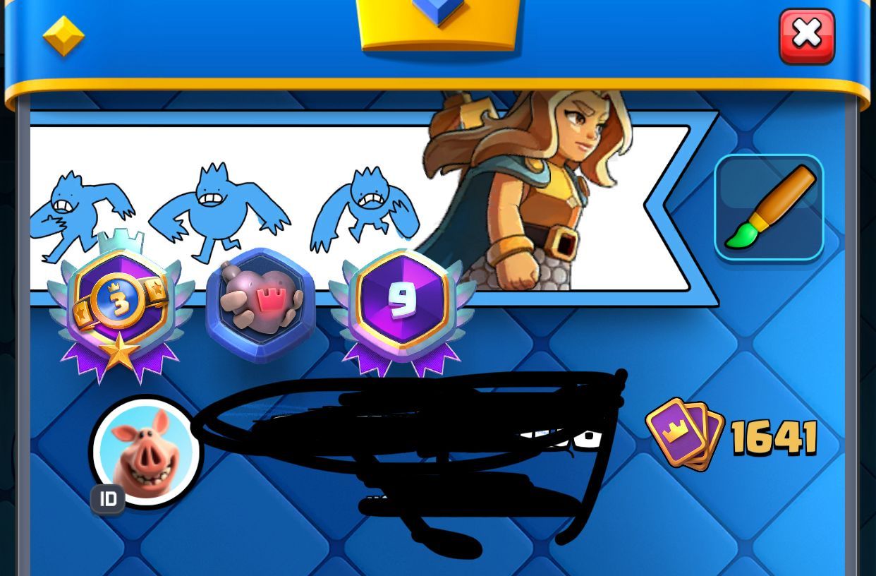 Conta de Clash royale + DE 11 MIL TROFEUS (LVL15)