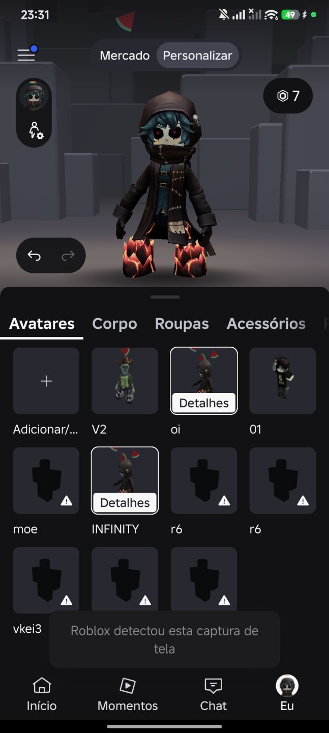 CONTA DE ROBLOX FOCADA EM VÁRIOS PRINCIPAL BLOX FRUITS!
