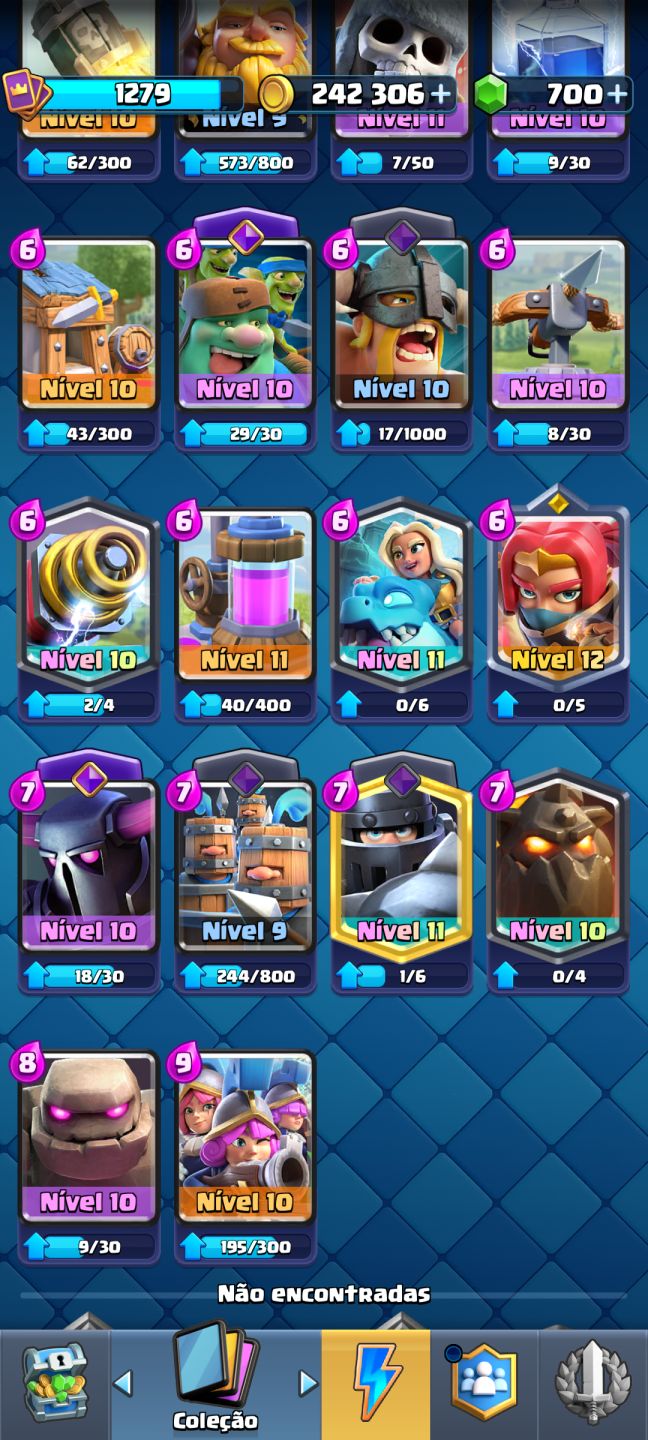 Conta de Clash Royale boa pro dia a dia