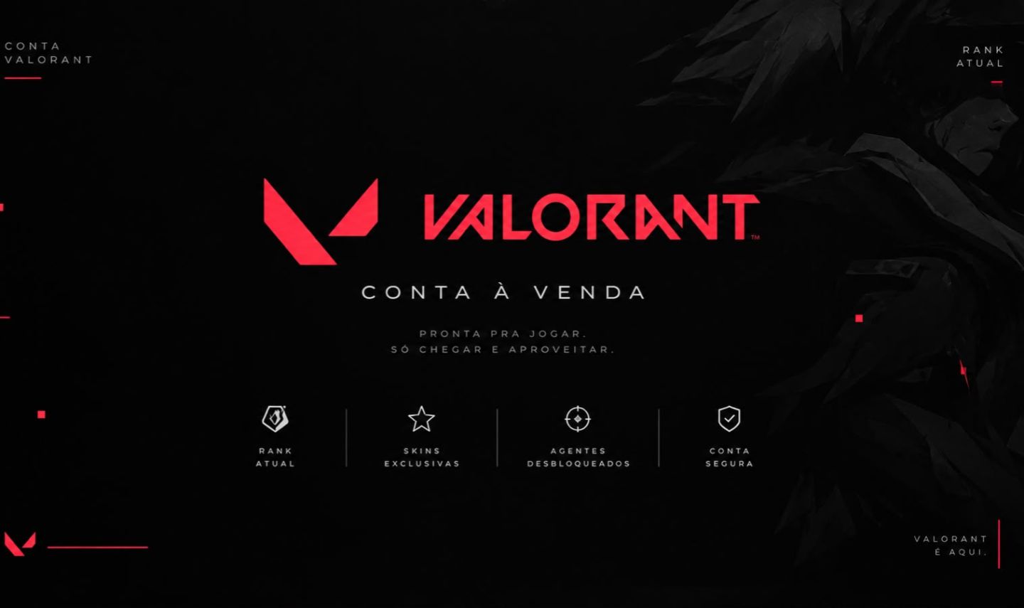 CONTA VALORANT +R$6.000 INVESTIDOS | MUITAS SKINS