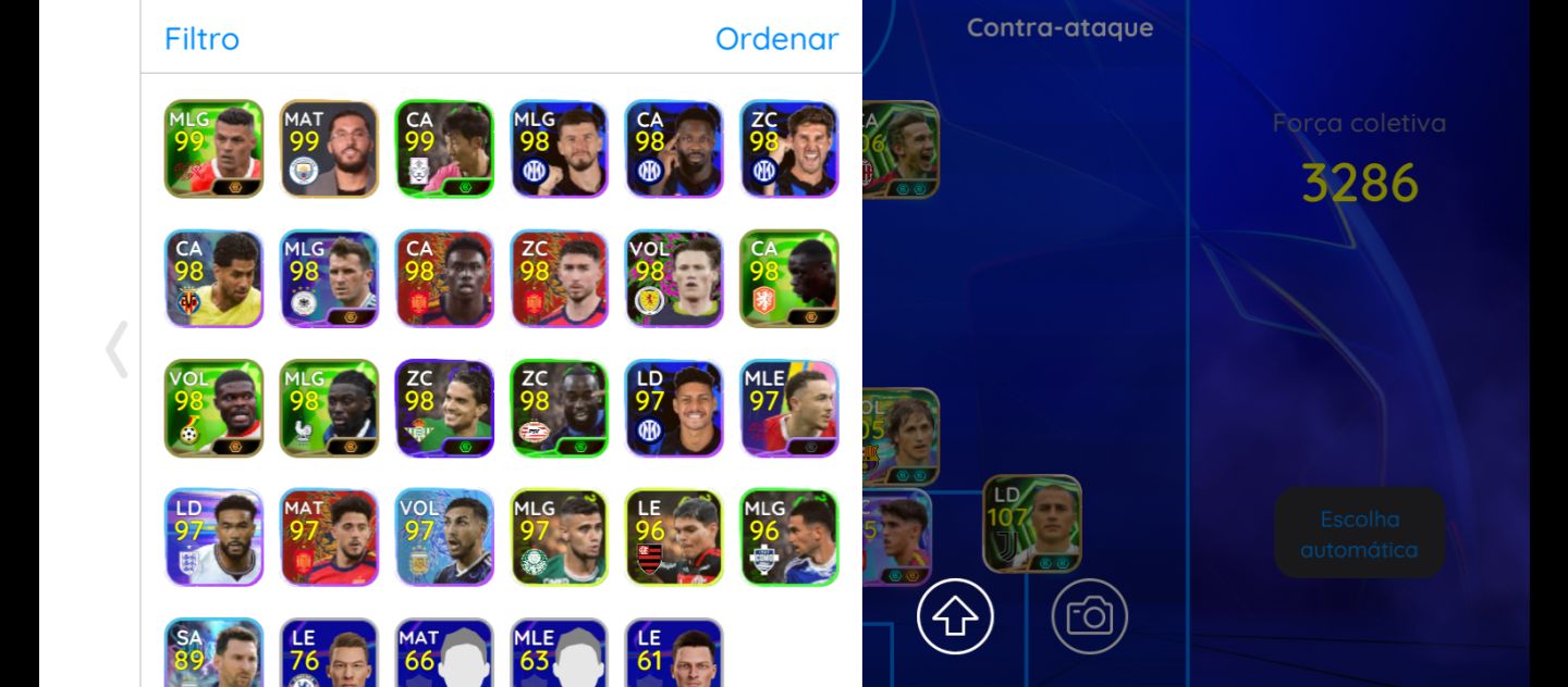 Conta muito boa para jogar divisão
