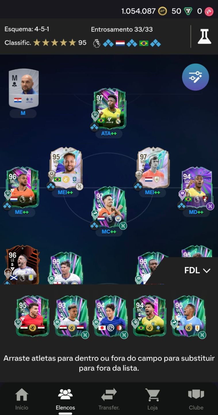 CONTA ULTIMATE TEAM EA FC 26 FIFA PLAYSTATION VINI JR NEGOCIAVEL