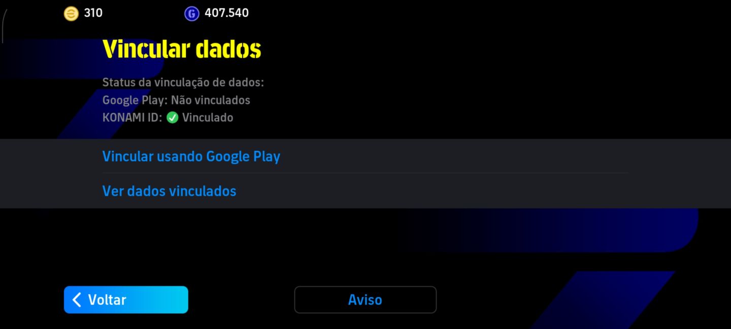 CONTA EFOOTBALL MOBILE COM FORÇA COLETIVA 3187!