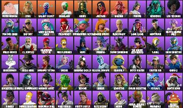 Conta Fortnite 159 Skins com Chun-Li, Renegade Raider e Skull Trooper