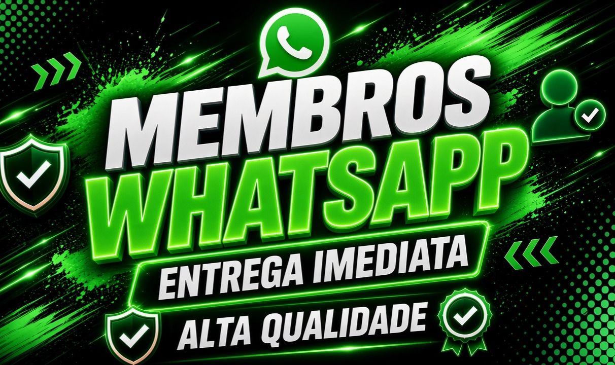 MEMBROS para CANAL WHATSAPP - Entrega Automática
