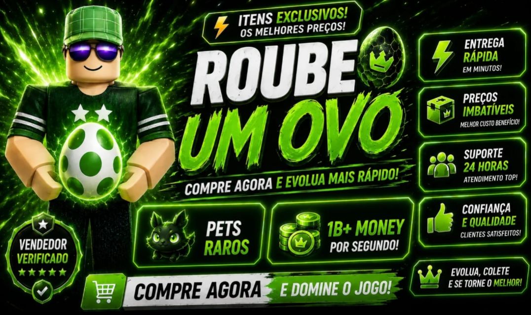 Conta de Roube um ovo/ steal a egg