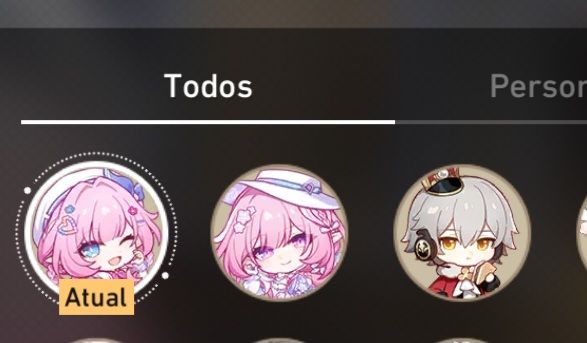 CONTA HONKAI STAR RAIL SUNDAY E5S1 CYRENE E1S1 COM SKIN(ARCO) CHAPEU DA MEM 42T5