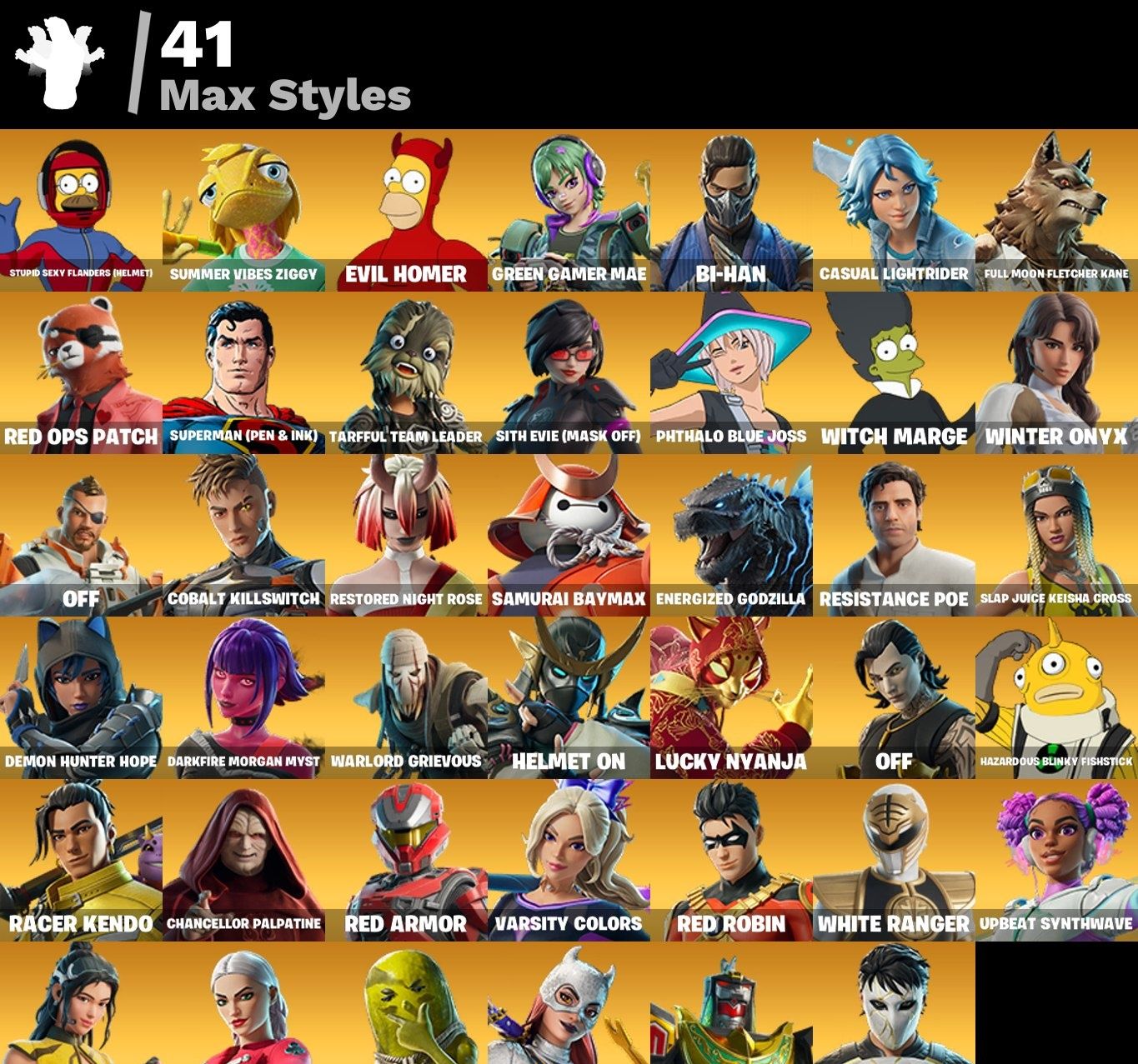 Conta Fortnite 82 SKINS/LADY WINDFROST/ CLUSTER / JUICE WRLD/ GLACIAL DUMMY