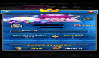 CONTA CLASH ROYALE 2021 RARA