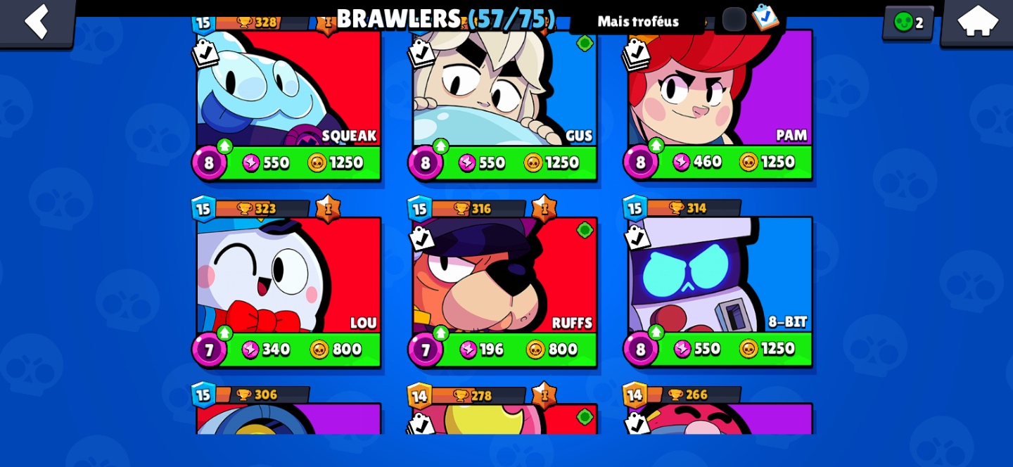 CONTA BRAWL STARS!!! COM 4 PASSE FAÇO DESCONTO SE CHORAR