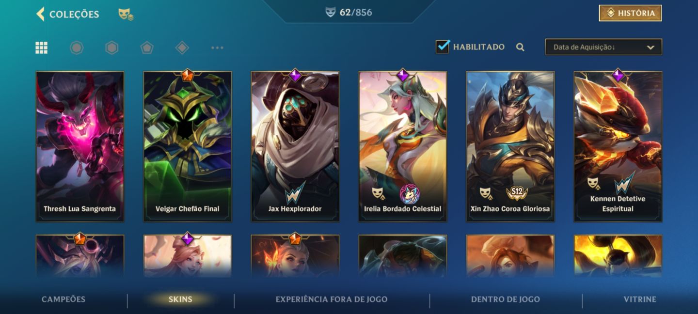 Conta WIld Rift League Of Legends 62 Skins De Eventos E Coleção Leona Completa